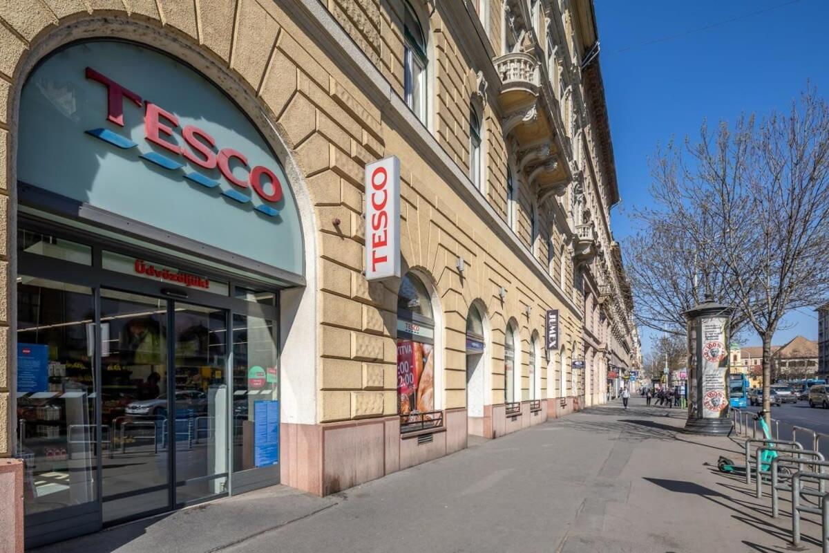 Central - New - Comfy Ac Studio Budapest Extérieur photo